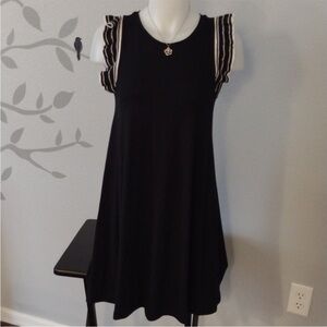 Loft Sleeveless Ruffle Dress Size XS Petite